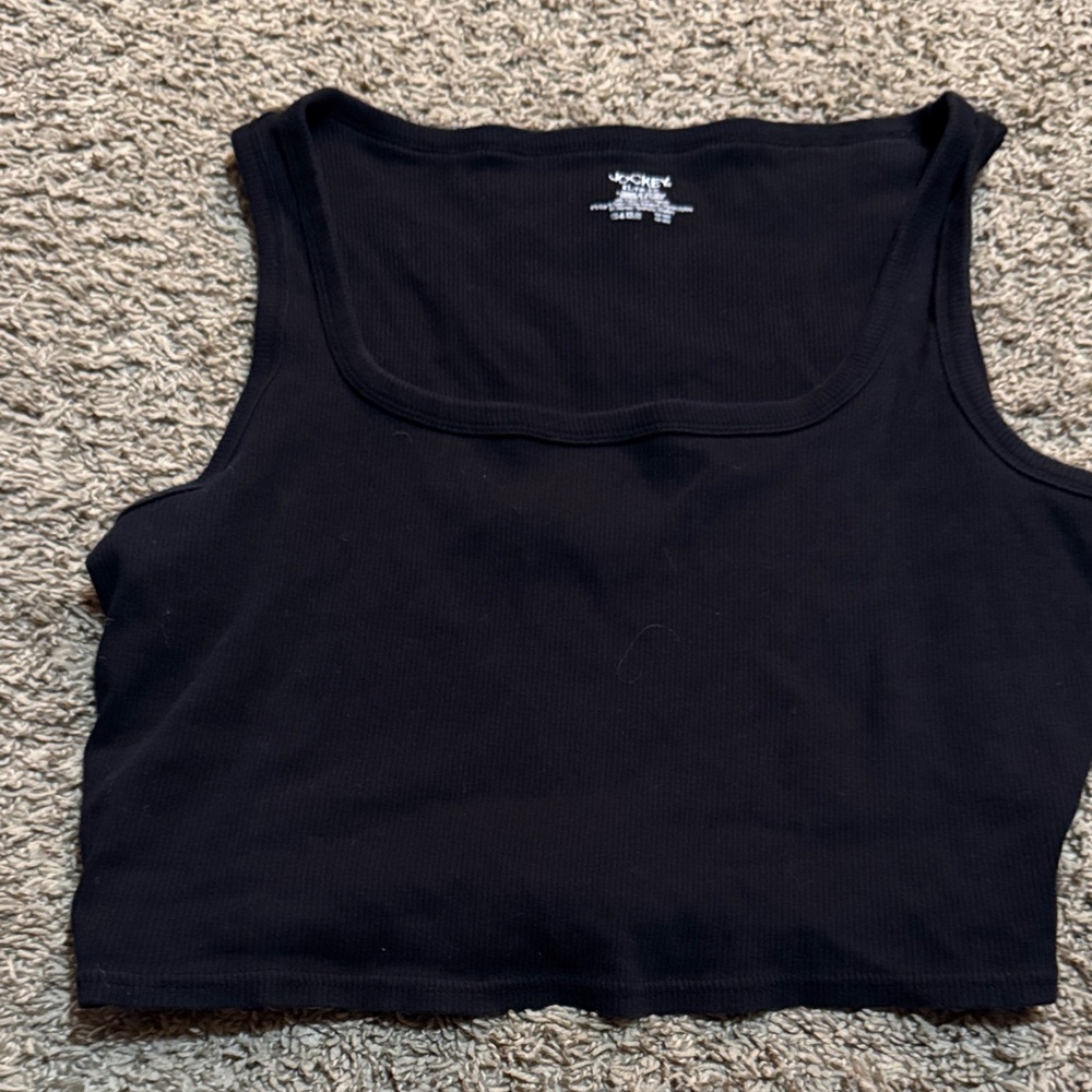Jockey Black Tank Top